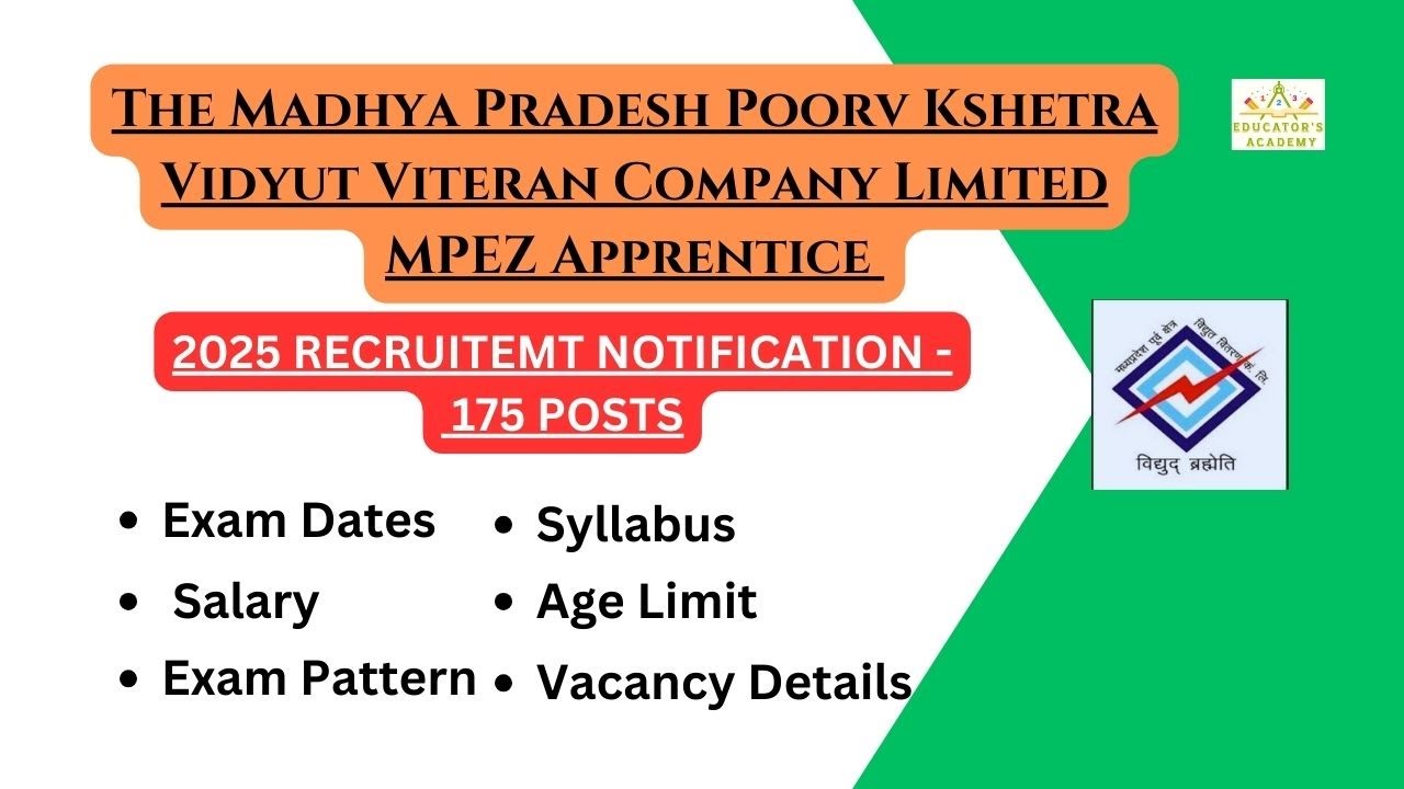 💼📢 MPPKVVCL Apprentice 2025: Full Details & Application Process! 📝 | Madhya Pradesh Jobs