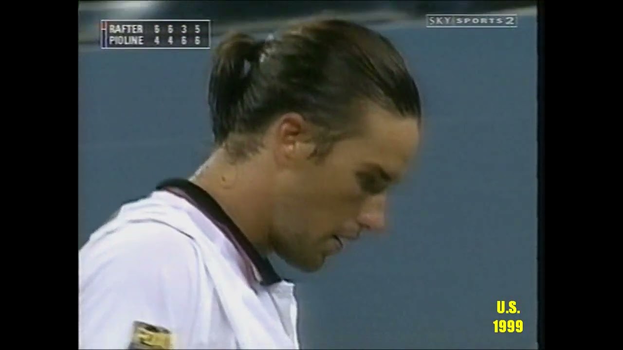 Cedric Pioline v Patrick Rafter US Open 1999