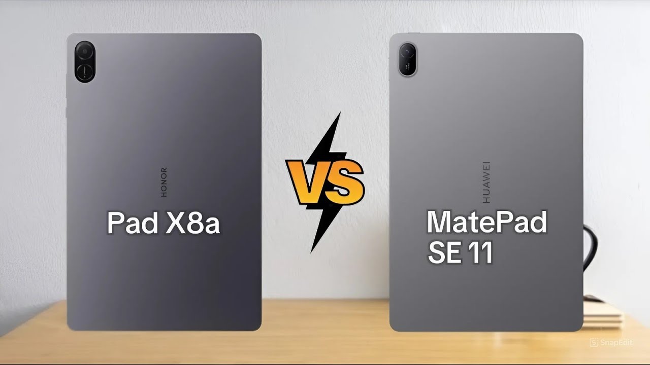 honor pad x8a vs huawei matepad se 11