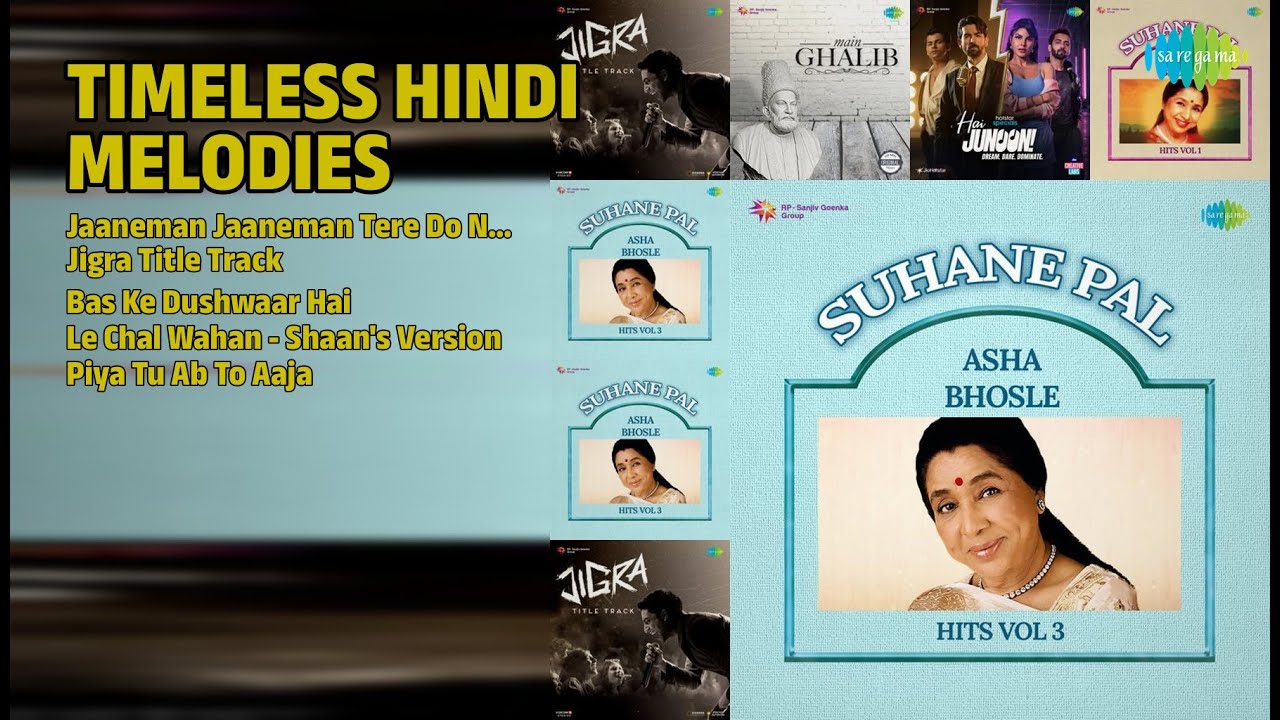 भावपूर्ण हिंदी गाने | Sunny Nair Songs | Jaaneman Jaaneman Tere Do Nain | Jigra Title Track