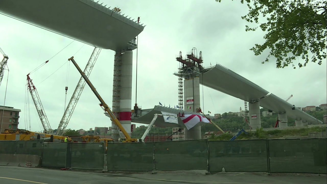Construction of new Genoa bridge nearly completed | AFP