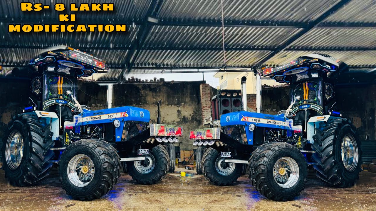 Rs-8 Lakh Modification | Modified Tractor | Modified New Holland | Gill Car Audio | Modified Club