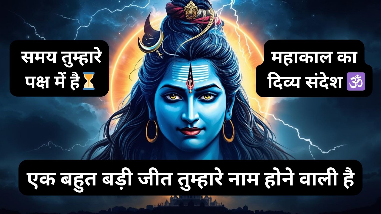 🔱 शिव जी का दिव्य संकेत ⚡एक बहुत बड़ी जीत तुम्हारे नाम होने वाली है | Mahadev Message Today
