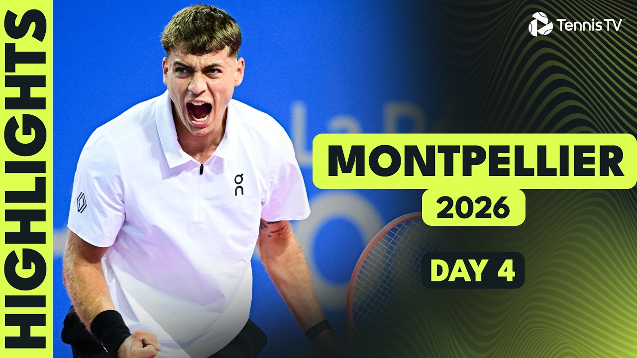 Cobolli Back In Action, Felix Auger-Aliassime Faces Wawrinka | Montpellier 2026 Day 4 Highlights