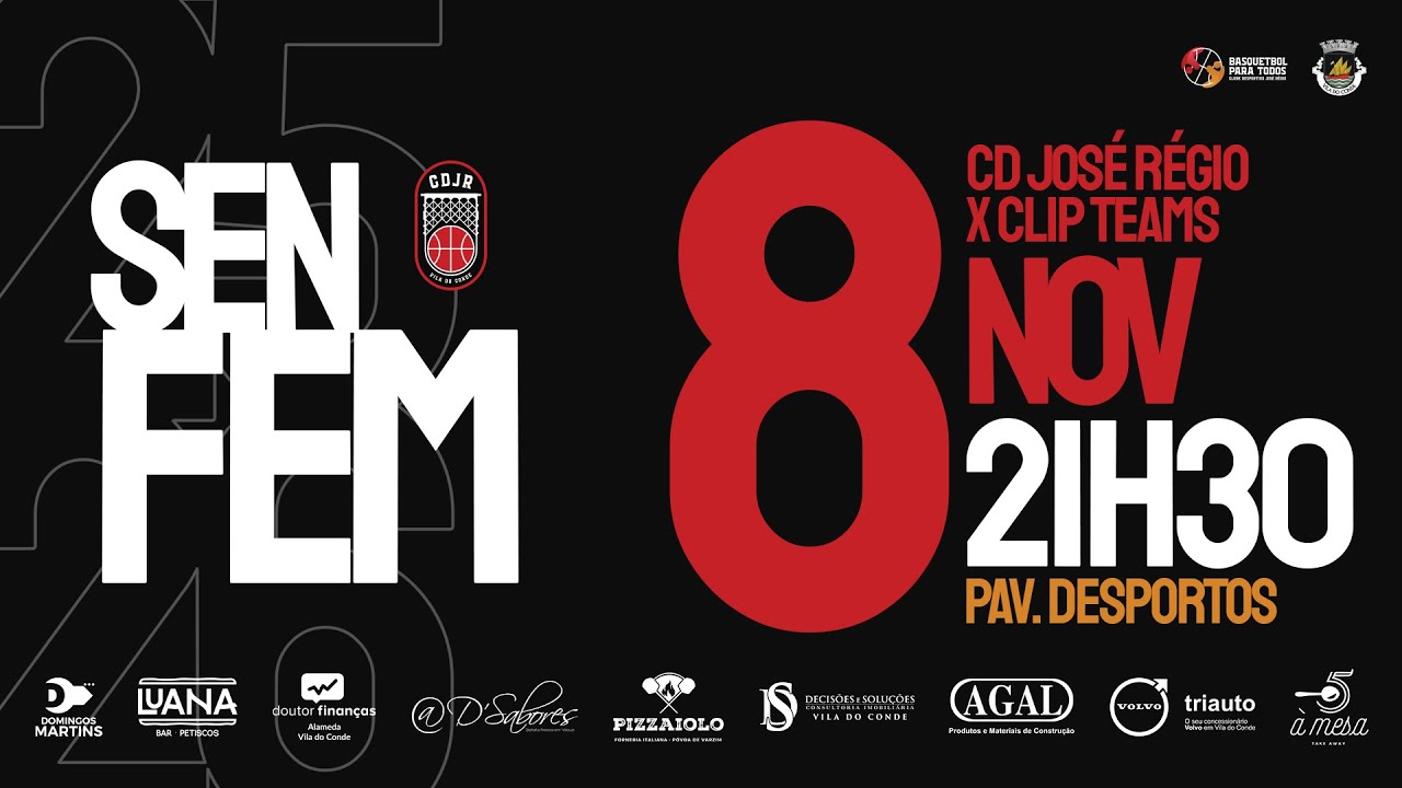 CD Jos&eacute; R&eacute;gio x CLIP Teams (CNB1 Fem 25/26)
