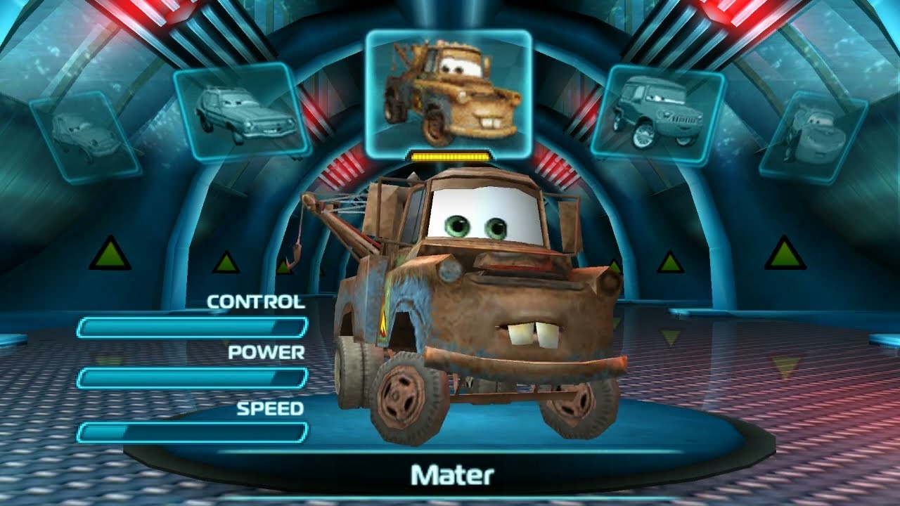 Cars 2 PSP - Mater Gameplay.
