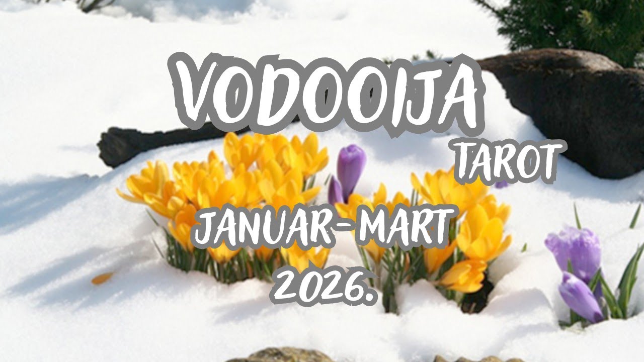 VODOLIJA ♒ Prošlost Vas Vuče - Istina Oslobađa 🤍JANUAR-MART 2026. TAROT