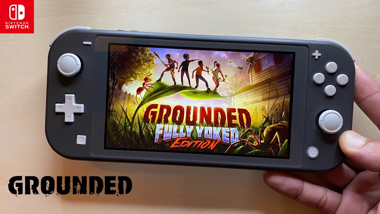 Grounded Nintendo Switch Lite Gameplay