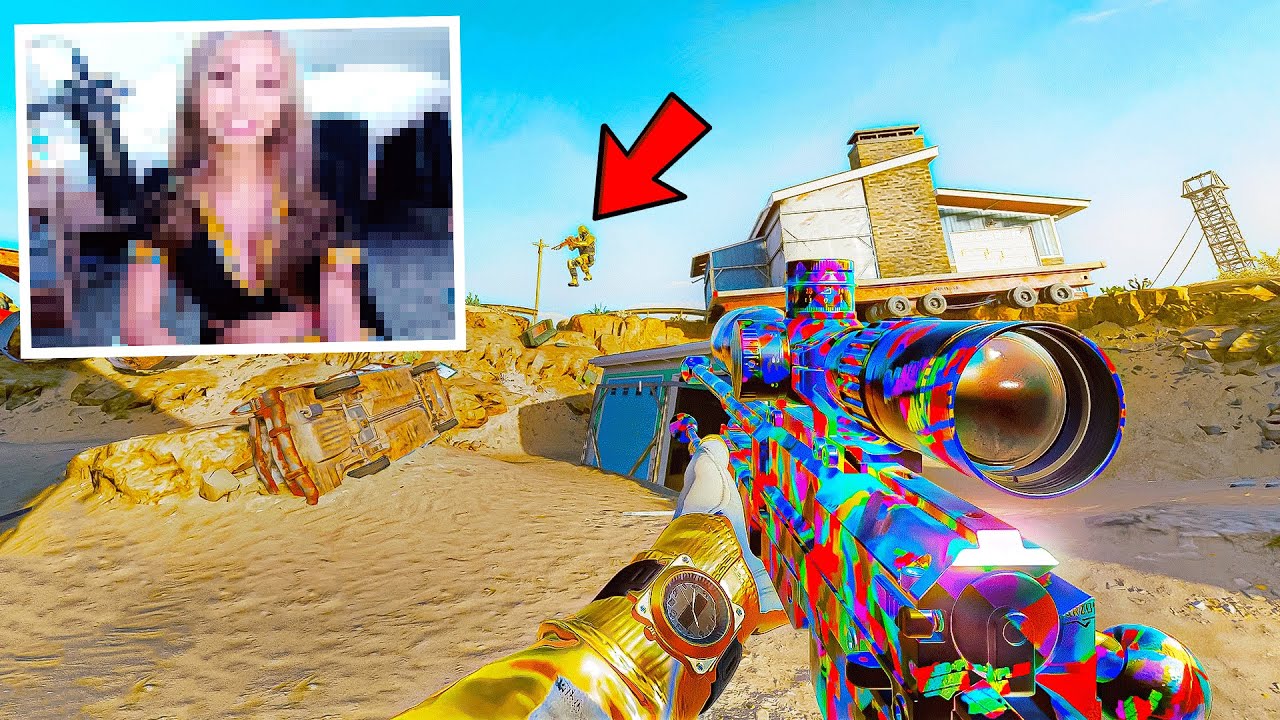 I hired a GIRL SNIPER COACH to train me to Snipe, then I POPPED OFF (HILARIOUS)