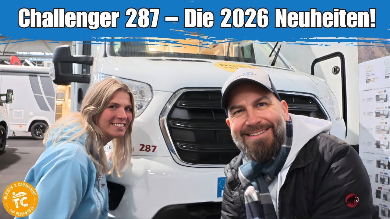 Challenger 287 Modelljahr 2026 🚐 Alle Neuheiten im kompletten Rundgang! | TC Leipzig 2025
