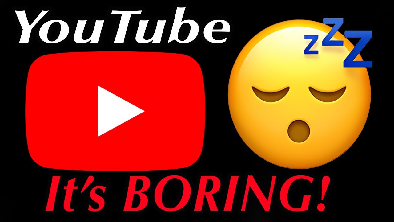 YouTube feels boring, you're not alone