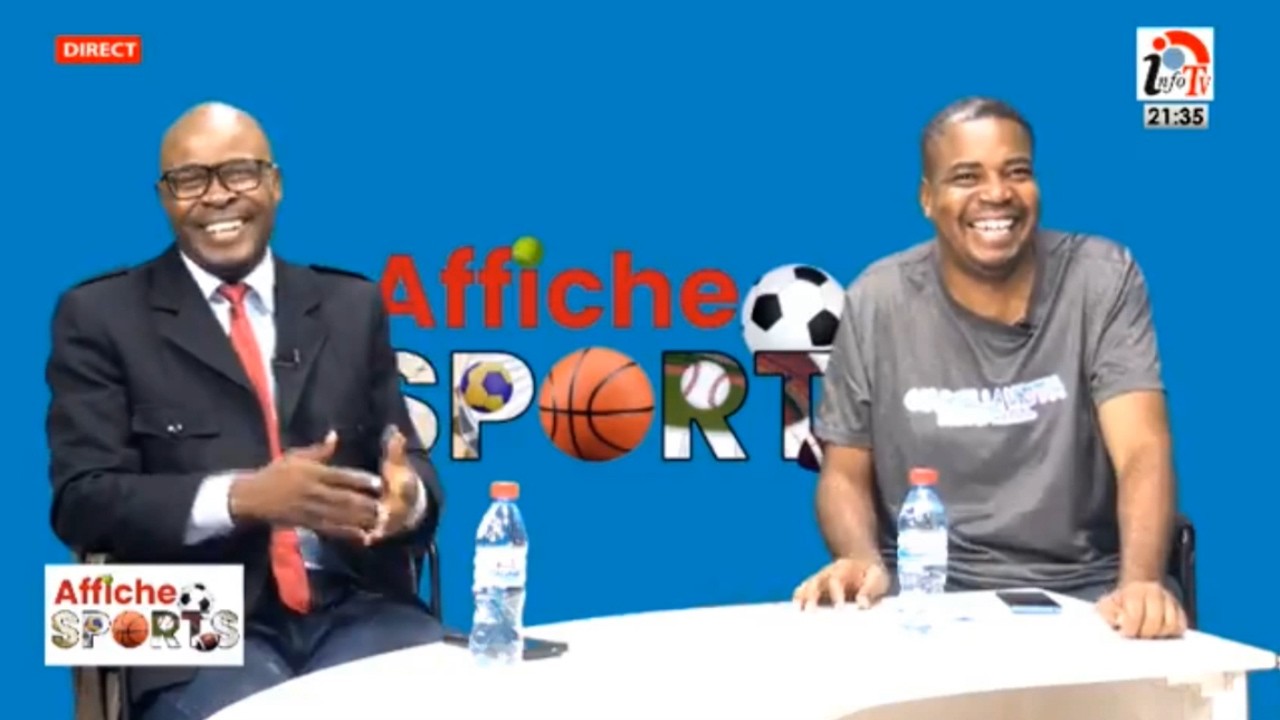 La vidéo qui fait l'objet de moquerie sur la plateau de Affiche sport