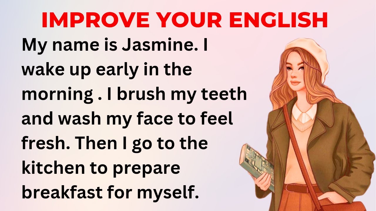 Daily Routine | Improve your English | Learn English Speaking | Level 1⭐| Listen and Practice