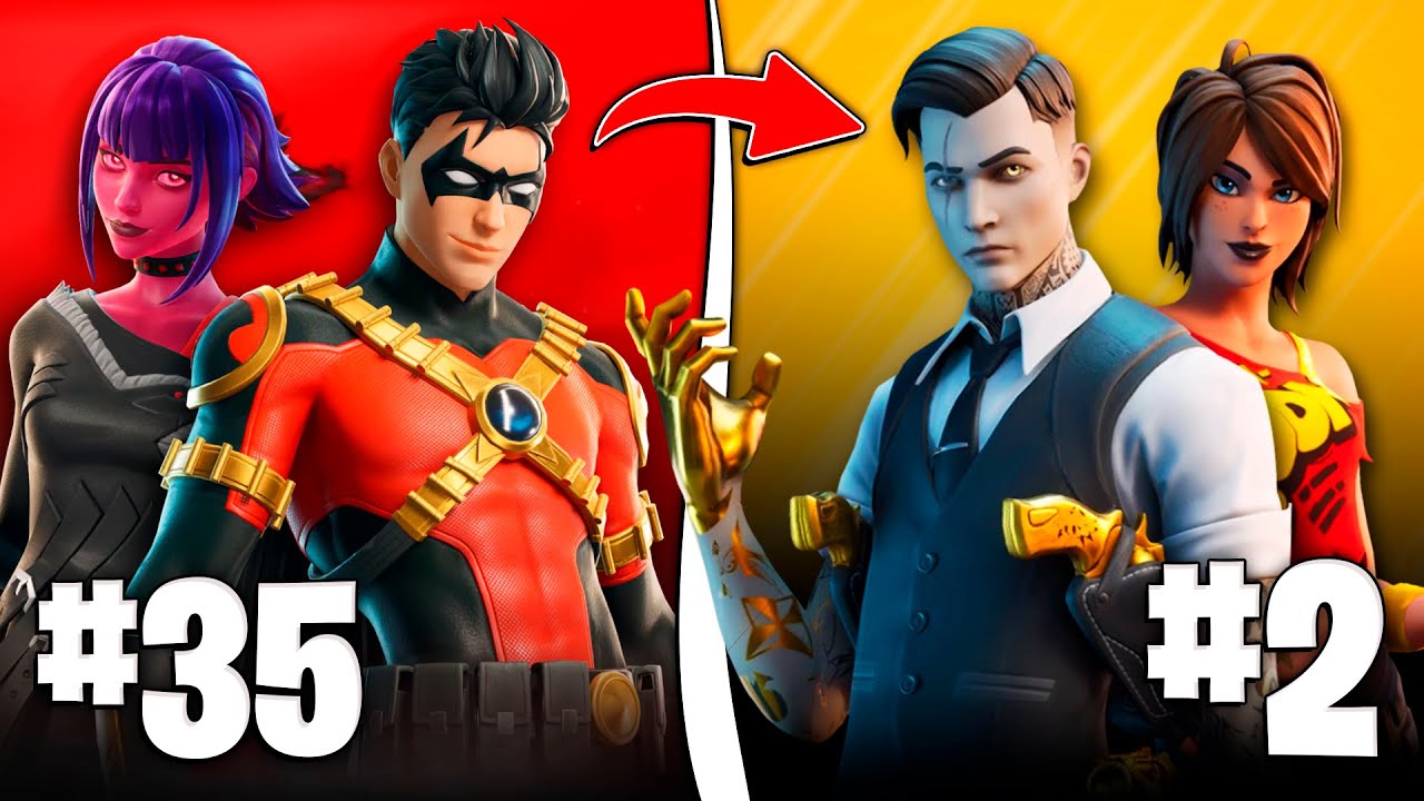 🤯TODOS los PASES de Fortnite de PEOR a MEJOR🤯