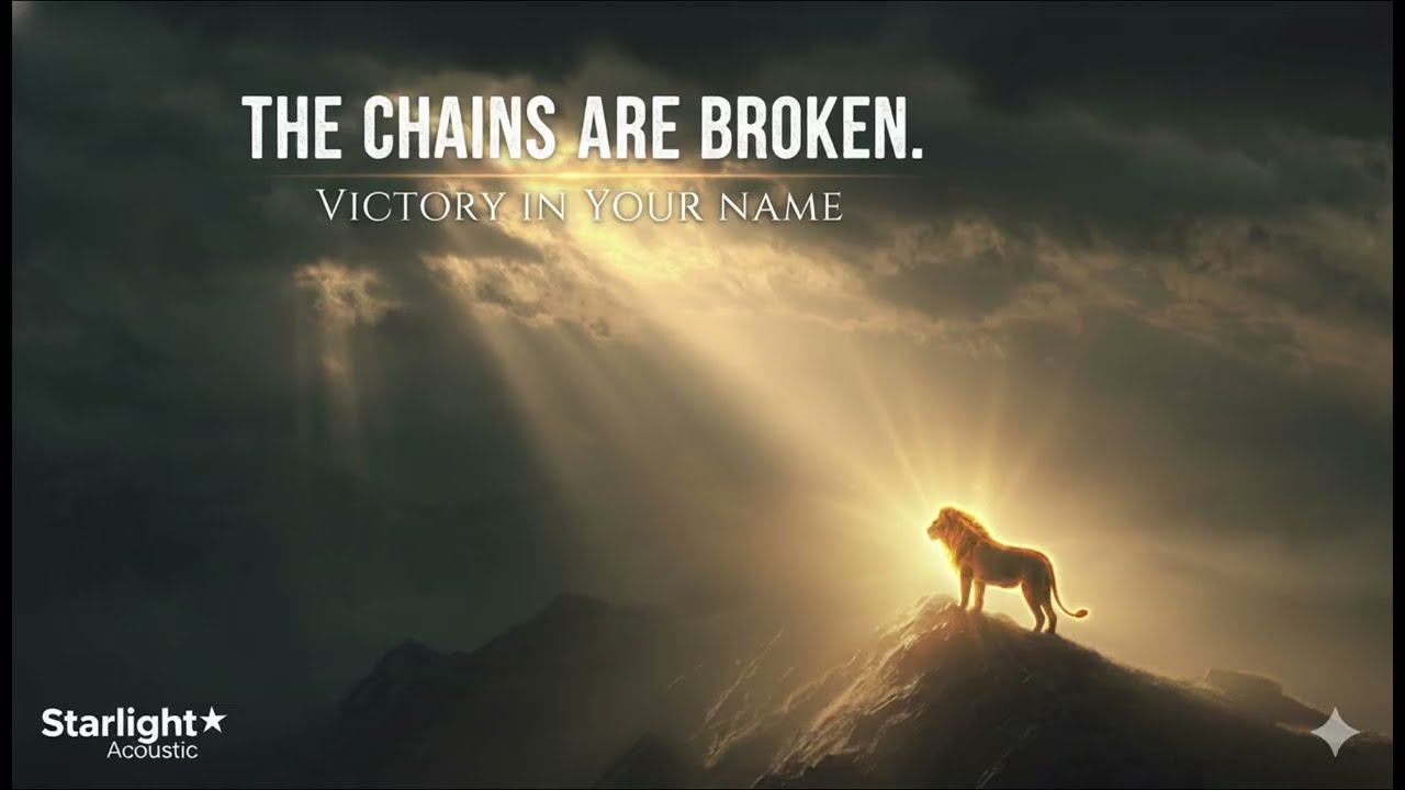 AT THE SOUND OF YOUR NAME - (Official Acoustic) | Every Chain Will Break! 🦁