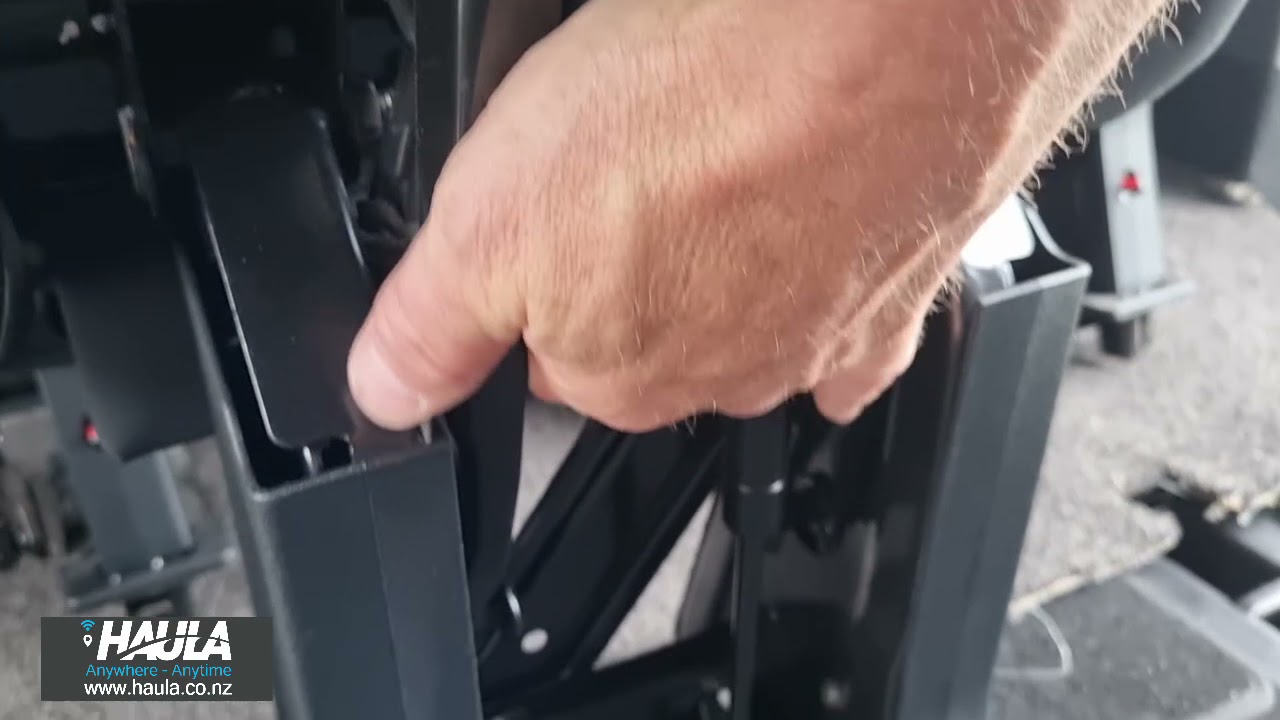FORD Transit Tourneo Shuttle Van Resetting Rear Seat Configuration