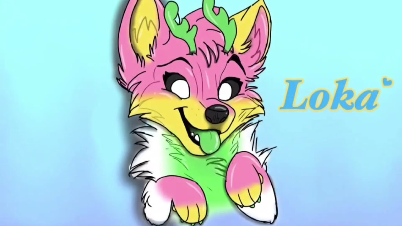 Loka the Deerfox ( fursona art)