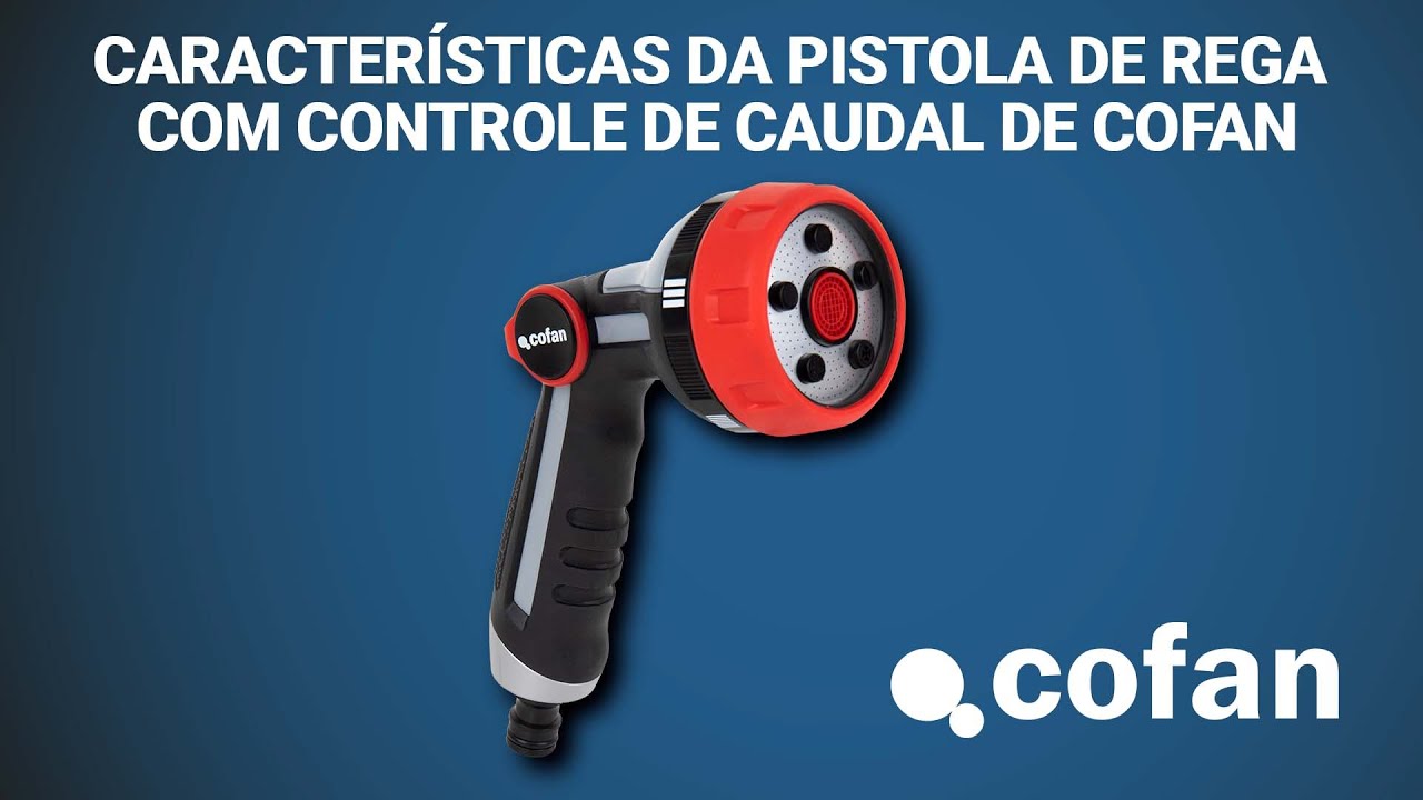 Caracter&iacute;sticas da Pistola de Rega com Controle de Caudal | Acess&oacute;rios de Rega Cofan