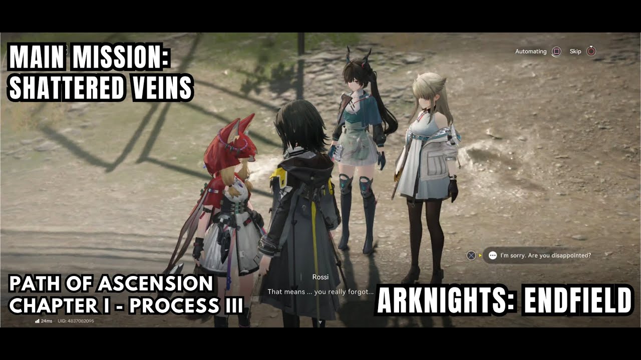 [Arknights: Endfield Main Mission] Shattered Veins: Follow Rossi To The Mining Area Clinic