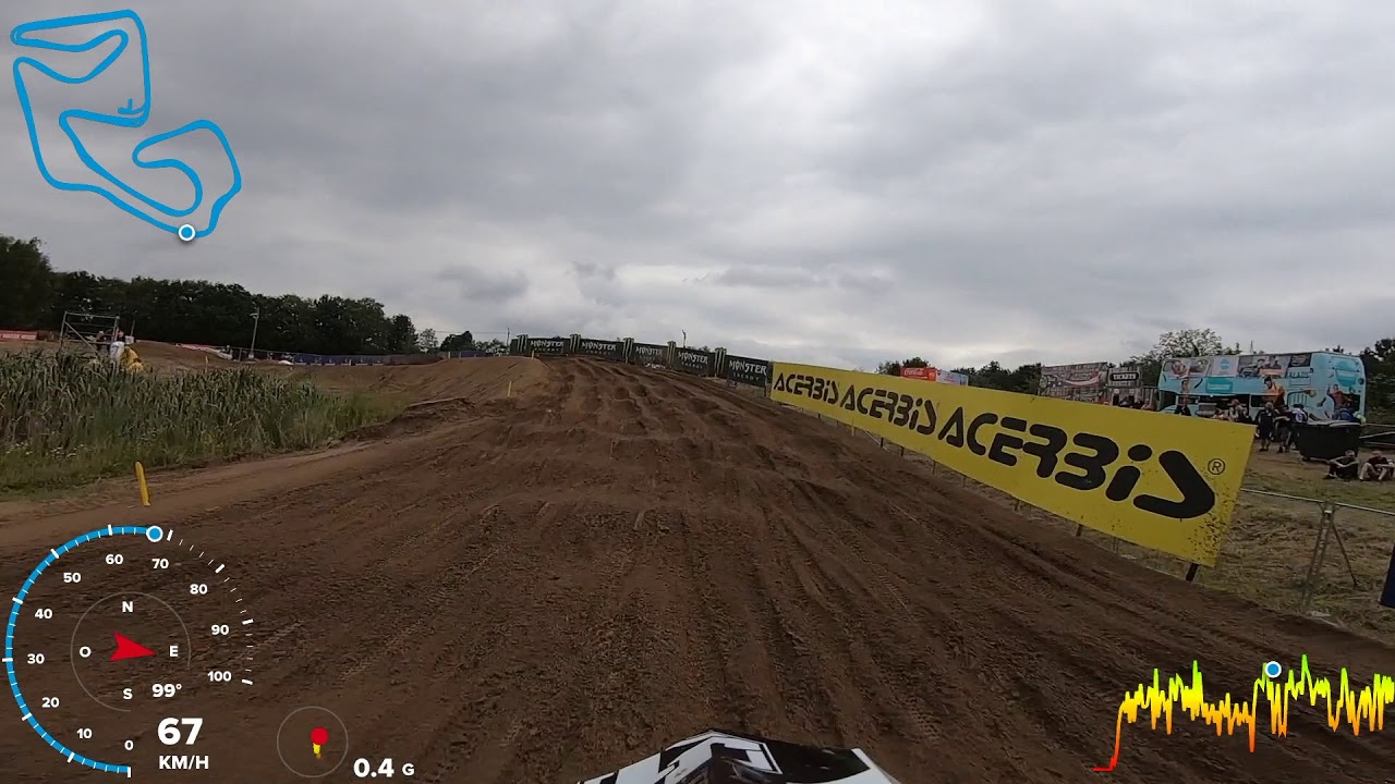 First GoPro Lap with Tanel LEOK   MXGP of Belgium 2019 #motocross