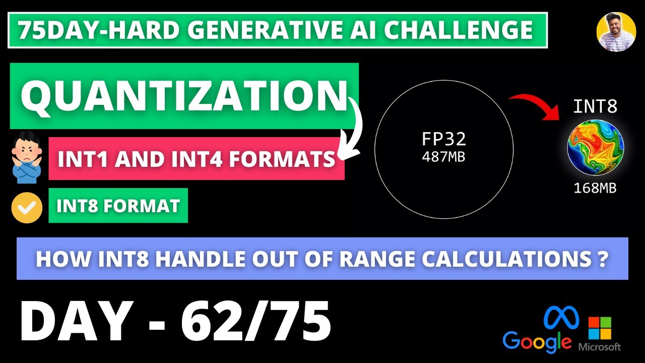 Day 62/75 Why INT1 INT4 not used in LLM Quantization | What are Accumulation Data Types? GenAI