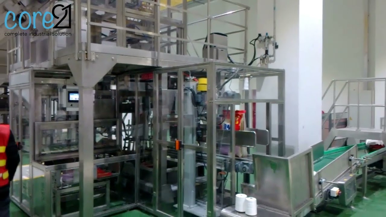 Detergent Powder Packaging Line | Primary & Secondary Packing Solutions by CORE21