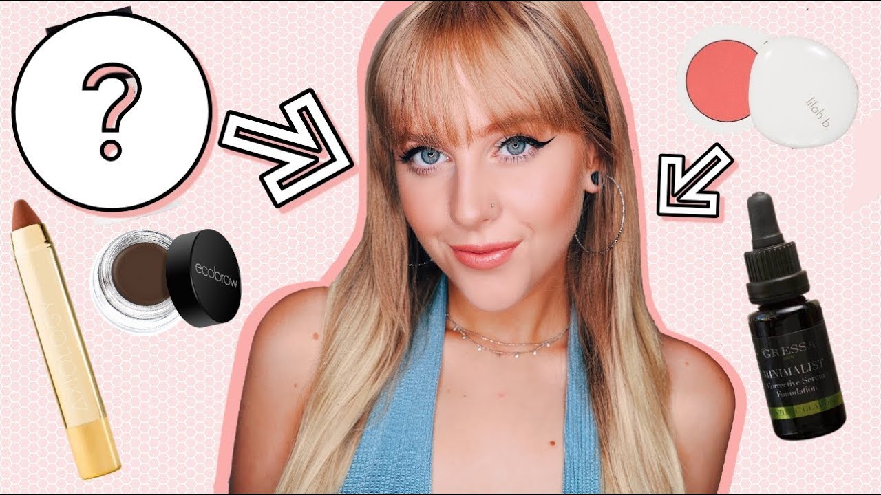 FULL FACE OF THE BEST CLEAN BEAUTY OF 2018