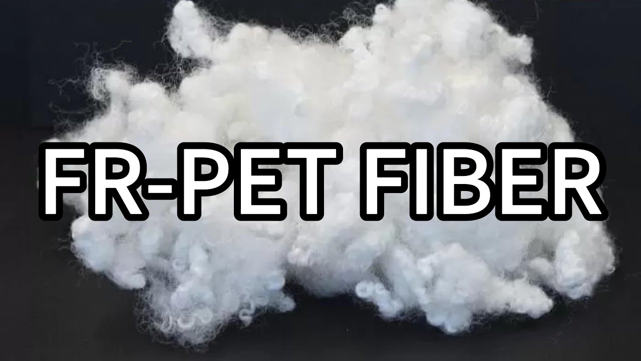 Fibras descont&iacute;nuas retardantes de chamas