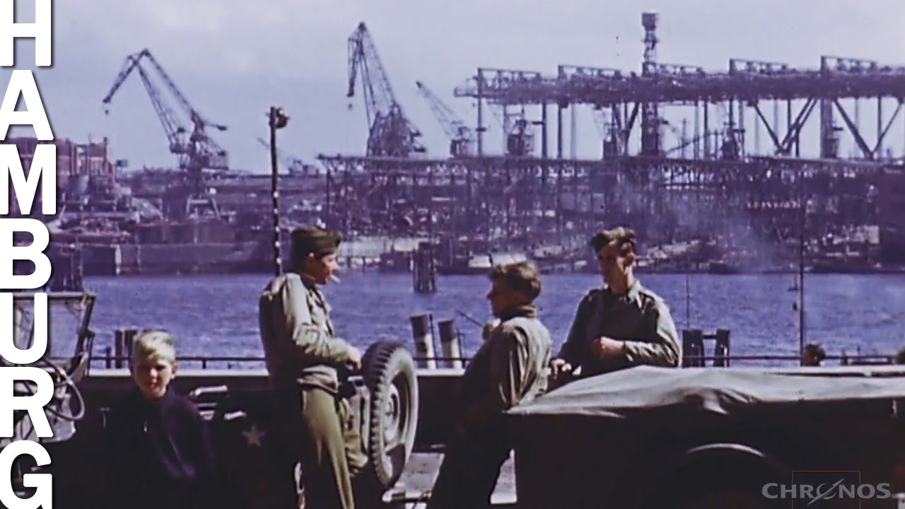 Sensationelle Entdeckung! Hamburg 1945 in HD und Farbe