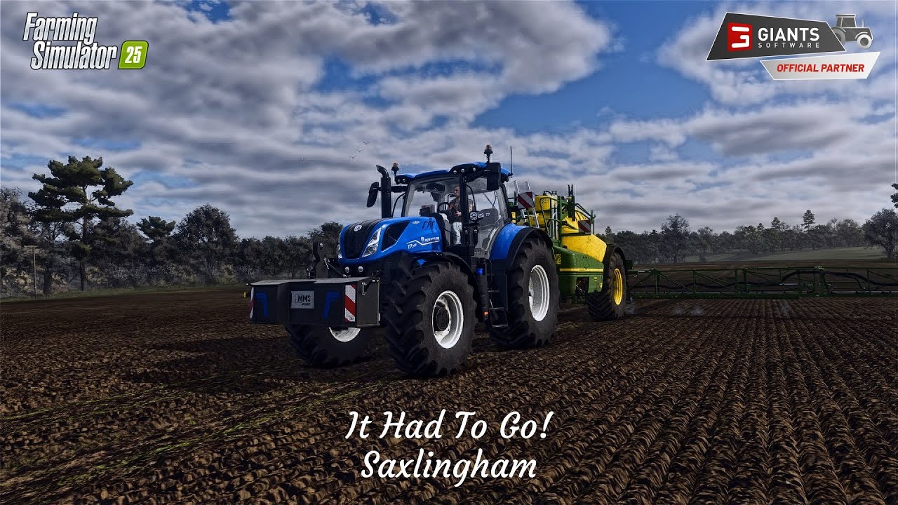 От этого нужно было избавиться! - Сакслингем - Farming Simulator 25