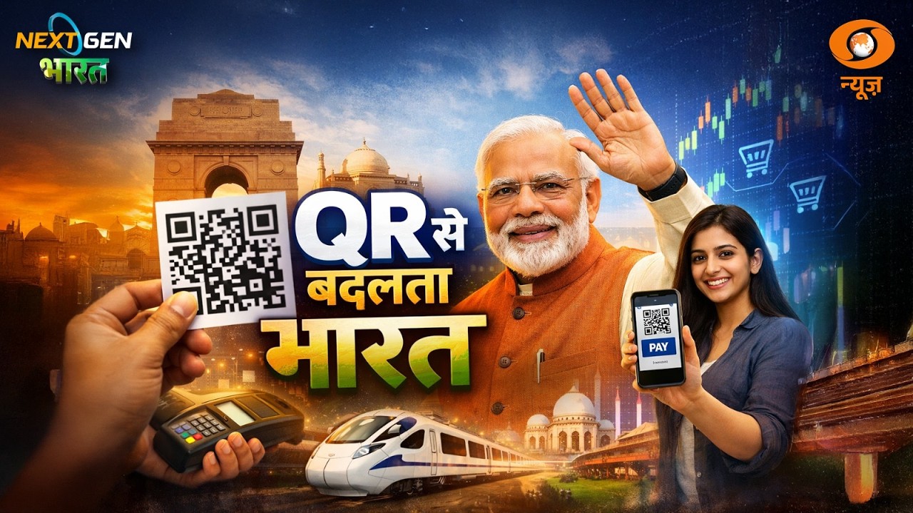 QR कोड से बदल रही है भारत की पेमेंट व्यवस्था | NextGen Bharat l Digital India l Cashless India