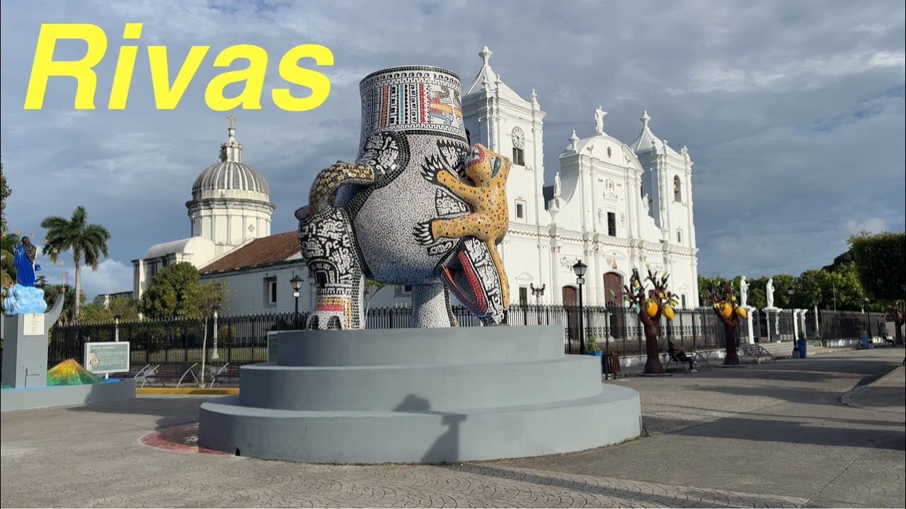 Conociendo RIVAS San Jorge Nicaragua irl