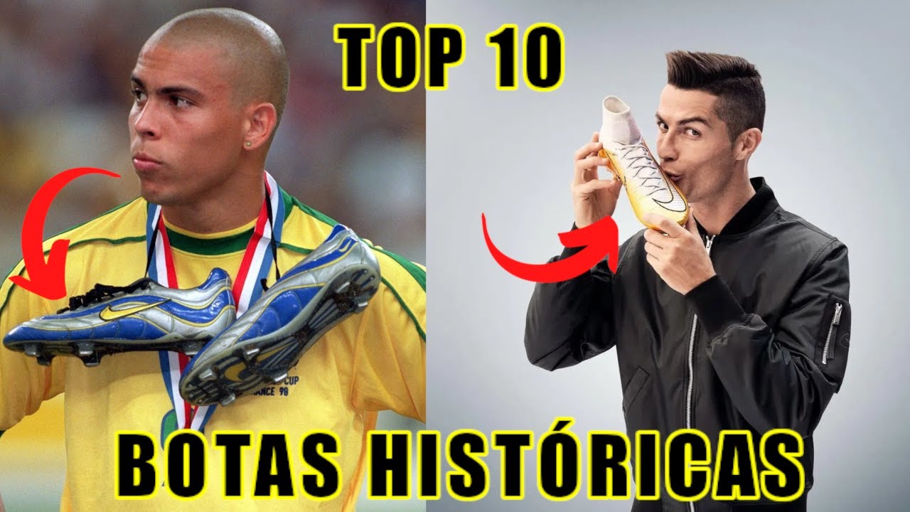 TOP 10 BOTAS PERSONALIZADAS PARA FUTBOLISTAS TOP MÁS MÍTICAS DE LA HISTORIA