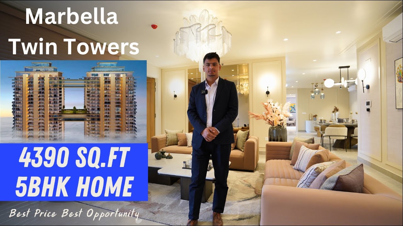 Marbella Twin Towers 5 BHK Apartments | New Chandigarh | 0 Km from Chandigarh #luxury