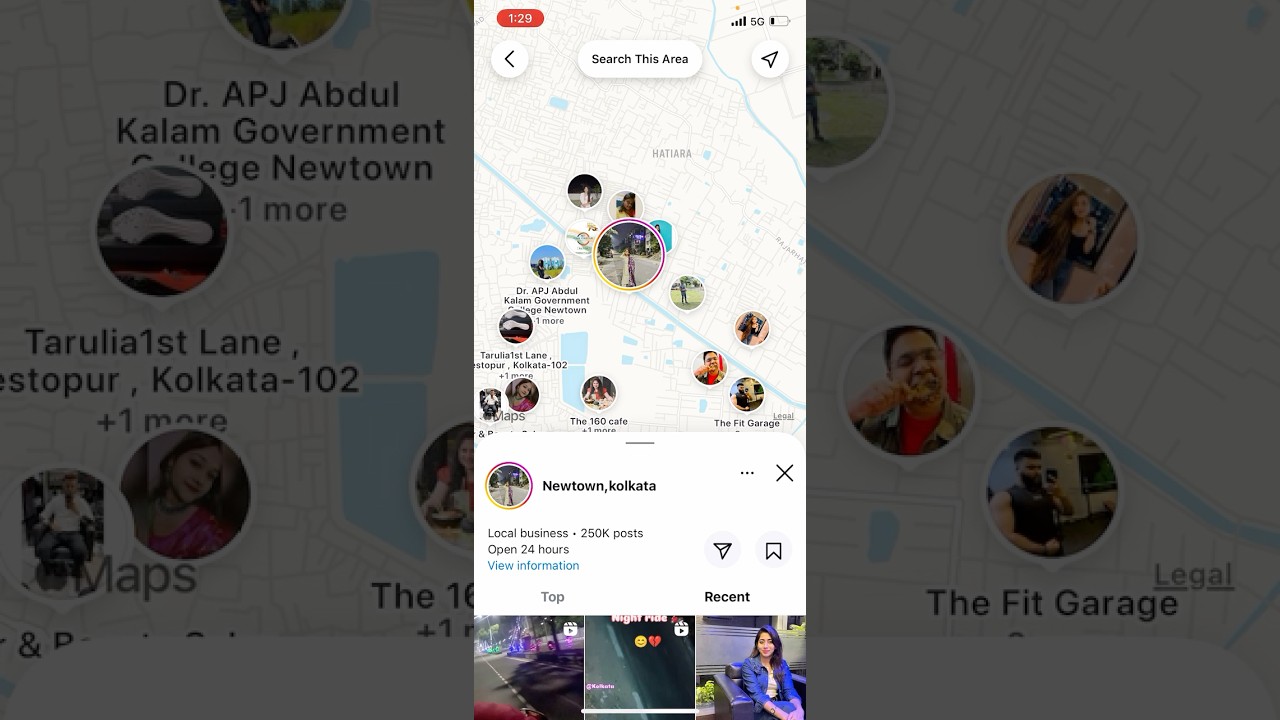 Find people near by in Instagram 2024 | Hitechtalk