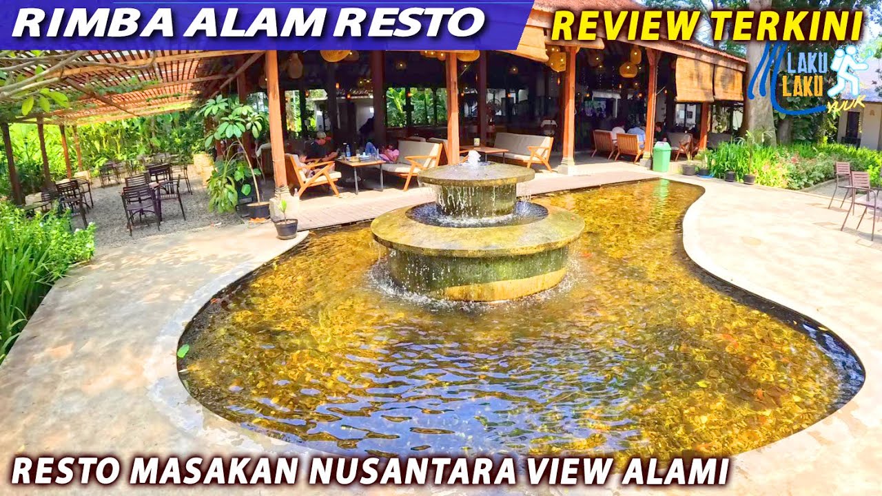 RIMBA ALAM RESTO BSD SERPONG TANGERANG | RUMAH MAKAN HITS DI TANGERANG