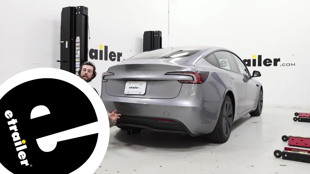 etrailer | Stealth Hitches Hidden Rack Receiver Installation Guide - 2025 Tesla Model 3