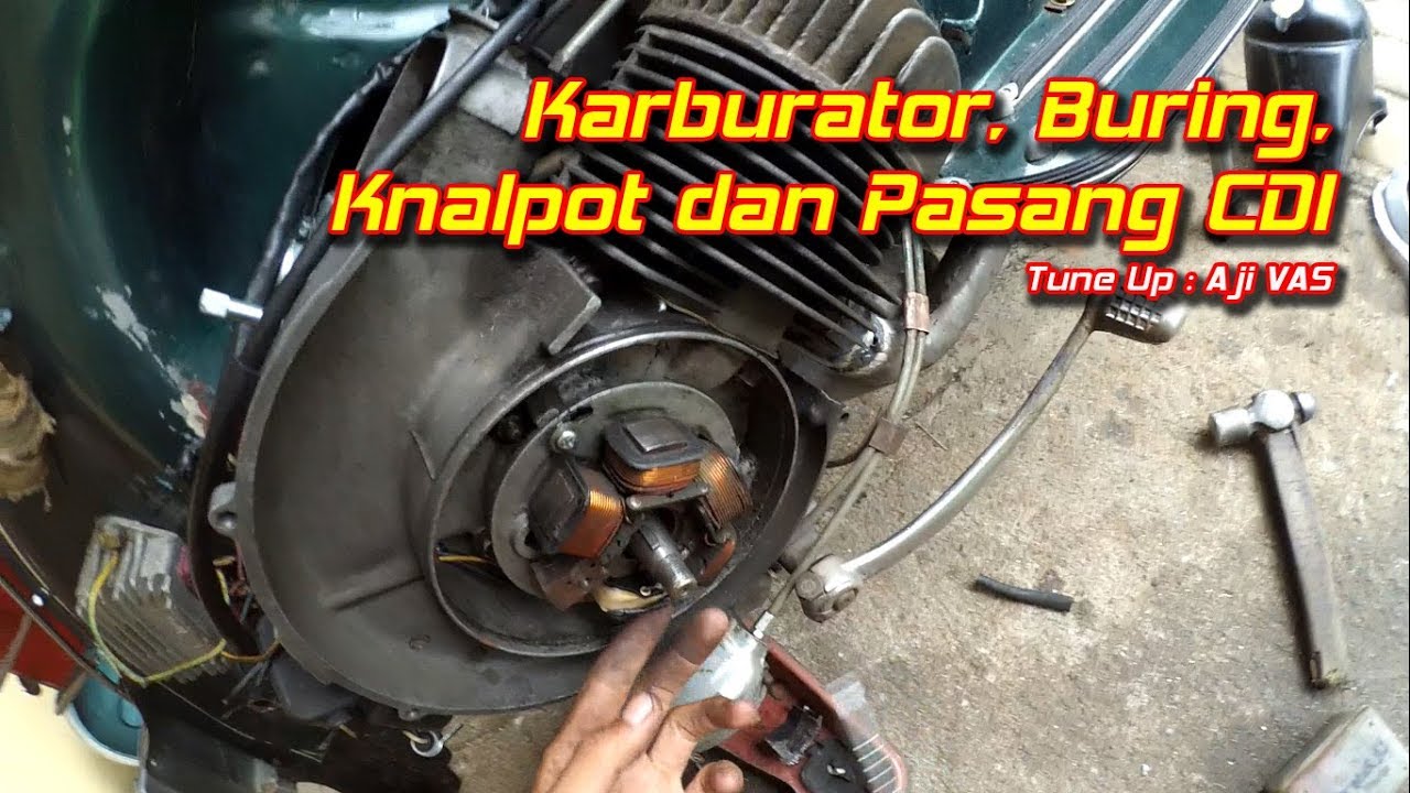 Cara Tune Up Vespa Tua Biar Ngacir || Aji VAS