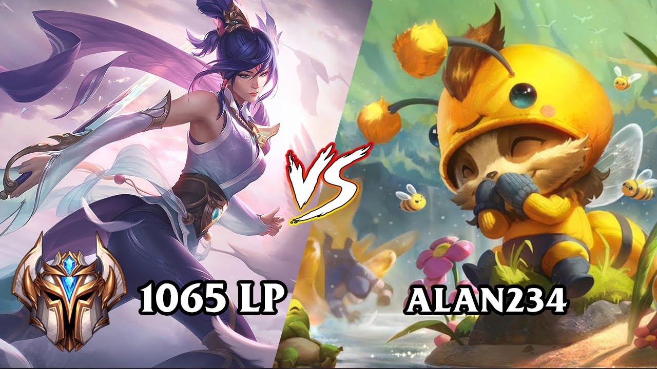 [EUW] CHALLENGER FIORA ''POTENT213'' vs RANK 1 TEEMO ''ALAN234'' - TopLane Kingdom