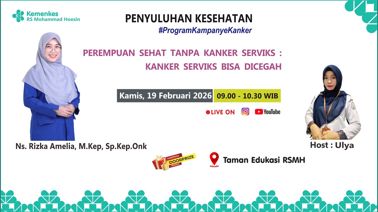 PEREMPUAN SEHAT TANPA KANKER SERVIKS : KANKER SERVIKS BISA DICEGAH