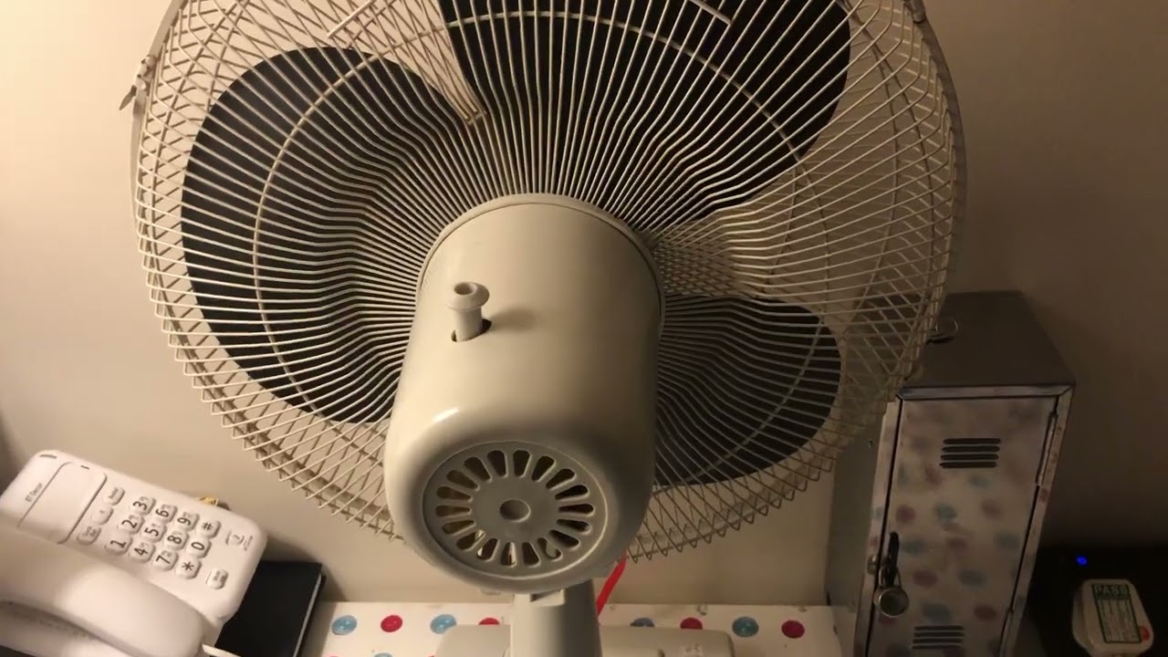 The 2001 CED STF 16D - 16” desk fan anniversary 1 year since I got it 