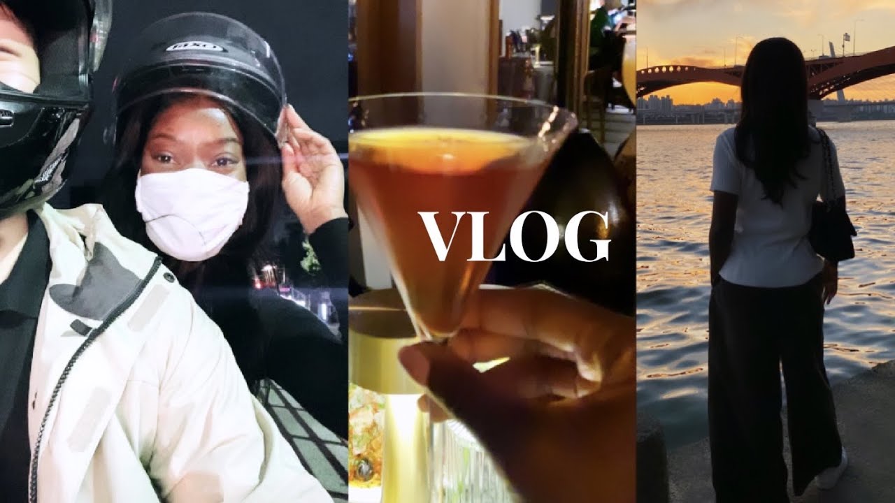 Days in My Life in Korea VLOG 🇰🇷 HAN RIVER, KARAOKE, SEOUL | BLACK IN KOREA |  Yolova