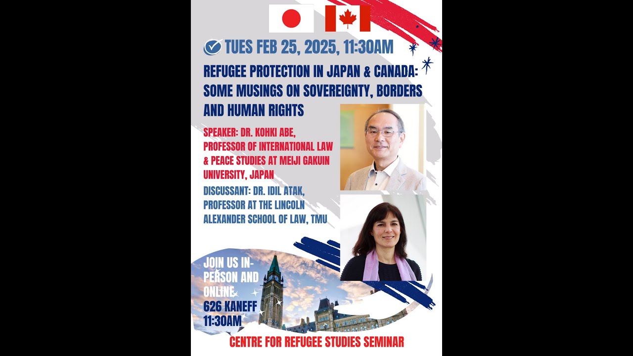 Refugee Protection in Japan and Canada: Some Musings on Sovereignty, Borders and Human Rights