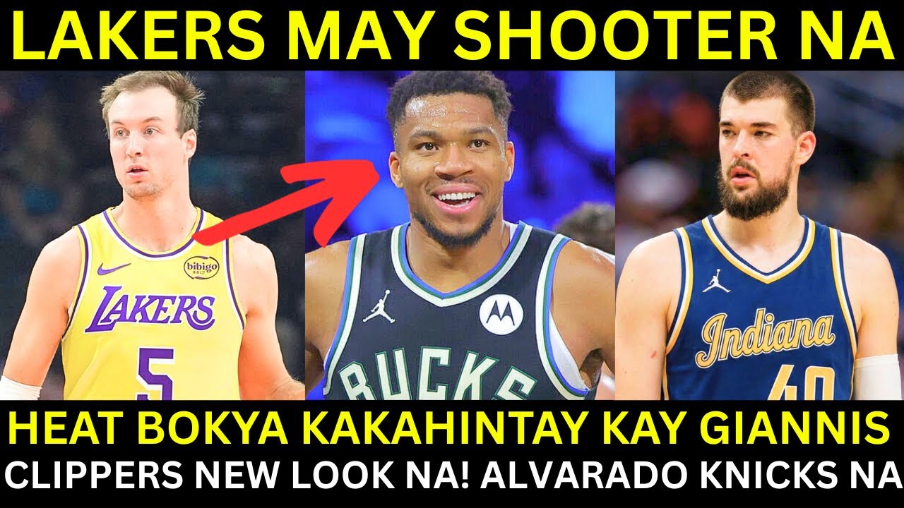 Lakers may SHOOTER na | Giannis PINAASA ang Heat BOKYA si Lolo Pat | New Look Clippers na