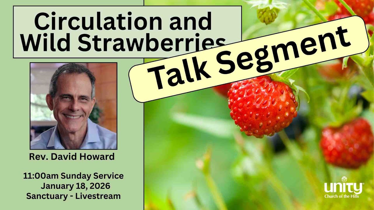 Rev. David Howard January 18, 2026 Talk Segment