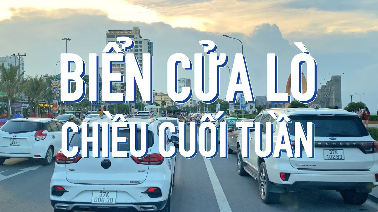 Biển Cửa Lò Ngày Cuối Tuần - Chủ Nhật 8/6/2025 | Walking Tour Cửa Lò | Cửa Lò Travel