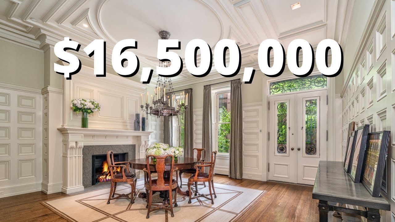 Inside a $16.5 Million Upper East Side, NYC Townhouse | 7,714 Sq Ft | Central Park Views