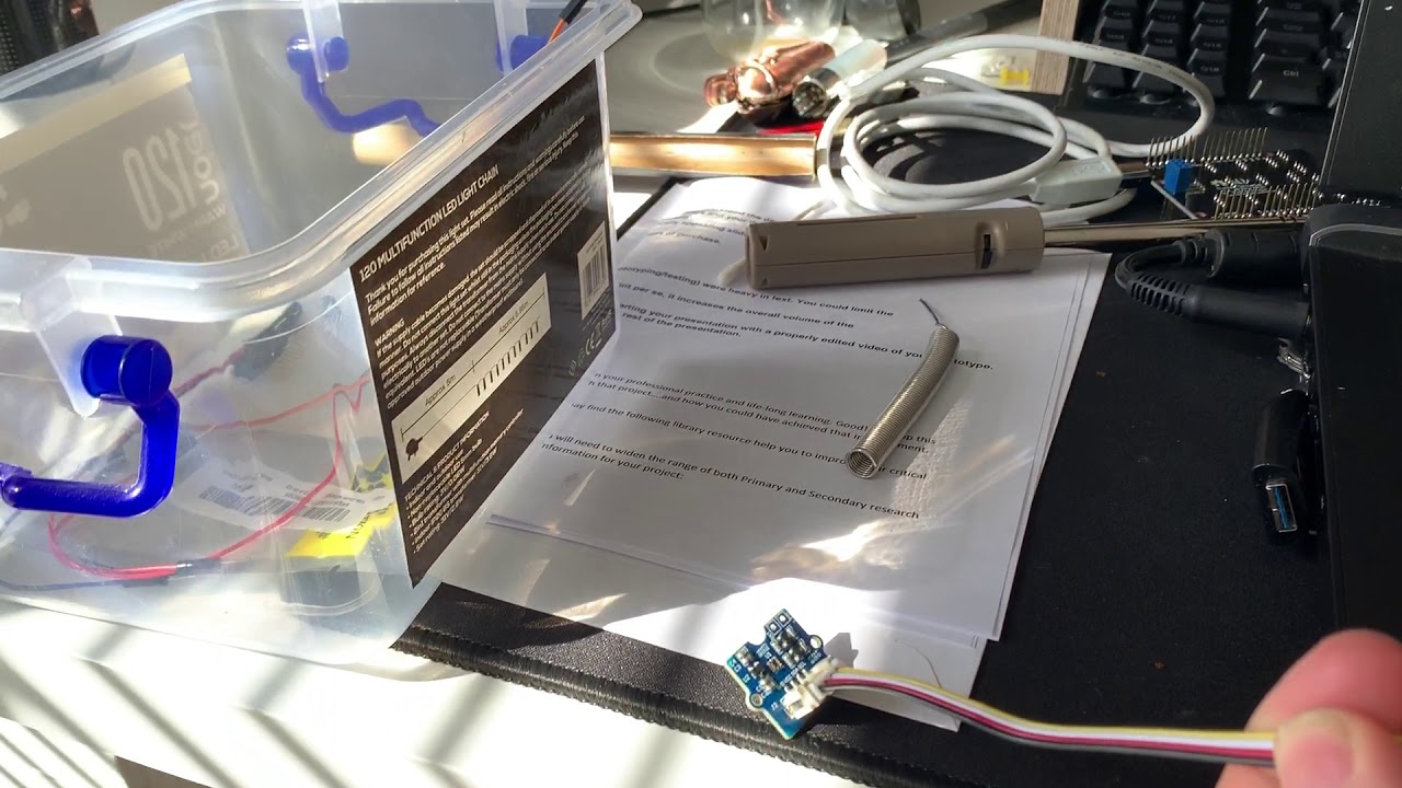 Grove Sunlight Sensor - Testing