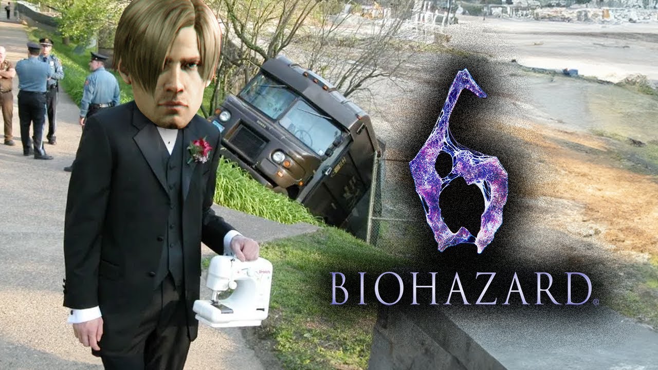 お前もう運転するな - バイオハザード6 w/きの #1