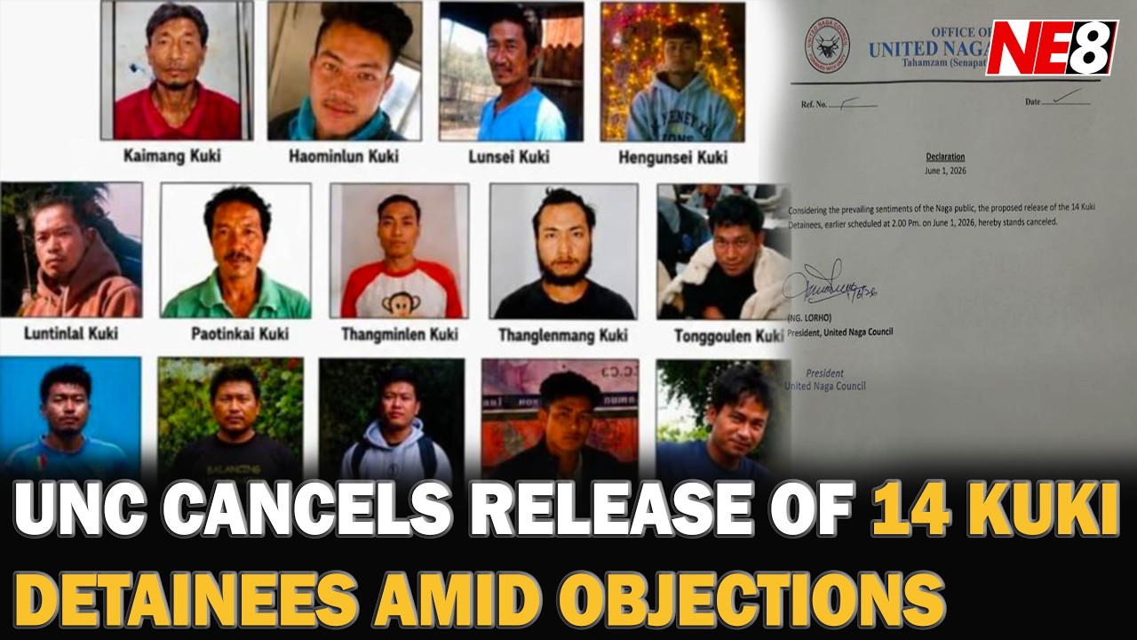 UNC CANCELS RELEASE OF 14 KUKI DETAINEES AMID OBJECTIONS